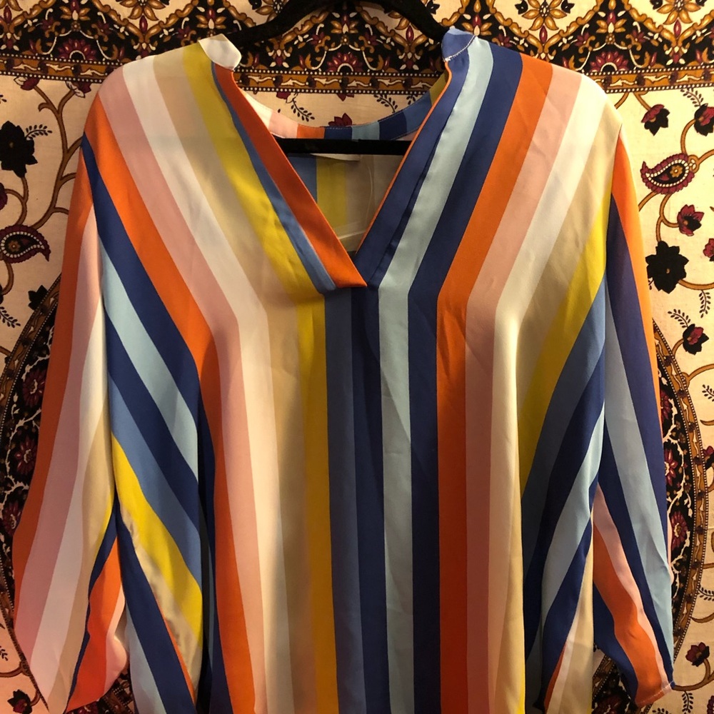 Multicolored Striped blouse